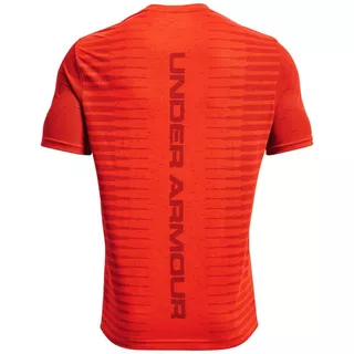 Pánske tričko Under Armour Seamless Wordmark SS - Black