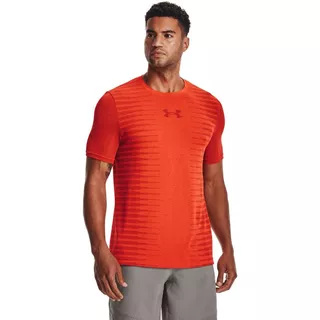 Men’s T-Shirt Under Armour Seamless Wordmark SS - Royal - Phoenix Fire