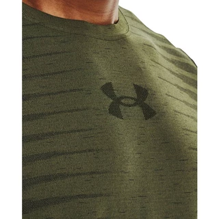 Men’s T-Shirt Under Armour Seamless Wordmark SS - Marine OD Green