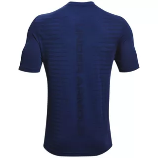 Pánské triko Under Armour Seamless Wordmark SS - Halo Gray