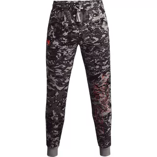 Pánské tepláky Under Armour Rival FLC Camo Script JGR