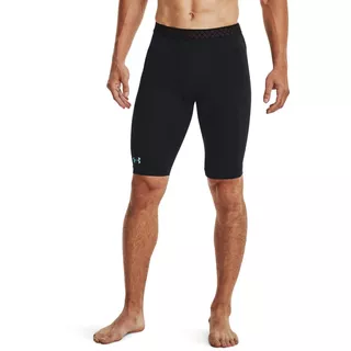 Pánske kompresné šortky Under Armour HG Rush 2.0 Long Shorts - Black