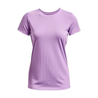 Women’s T-Shirt Under Armour Tech SSC – Solid - Black - Violet