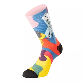 Socks Undershield Funky Camo Pink/Blue/Yellow