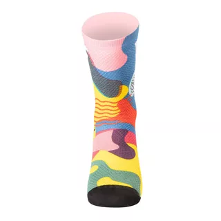 Socks Undershield Funky Camo Pink/Blue/Yellow