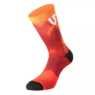 Socks Undershield Tye Dye Red