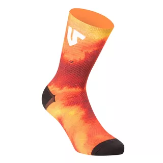 Socks Undershield Tye Dye Red