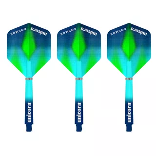 Dart Shafts & Flights Unicorn Gripper 3 Cosmos Combo - Pulsar - Meteor