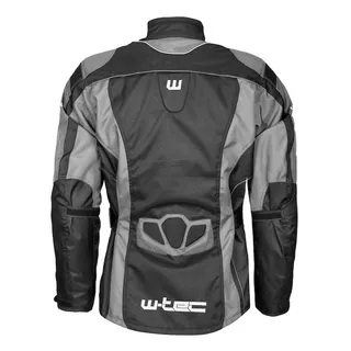 Moto bunda W-TEC Valcano - černo-šedá