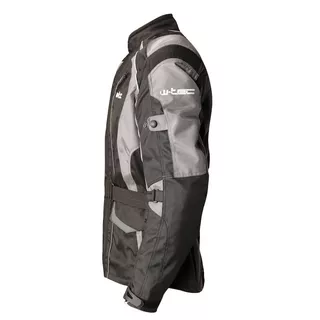 Moto Jacket W-TEC Valcano - Black-Grey