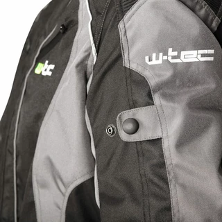 Moto bunda W-TEC Valcano - čierno-šedá