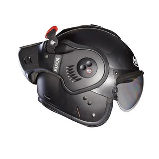 Moto Helmet Roof Boxer V8 Bond - Matte Titan Black