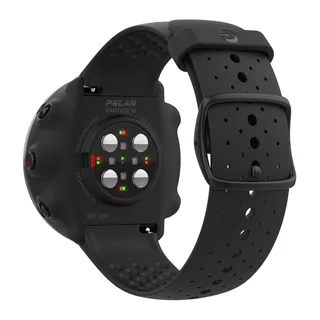 POLAR Vantage M Fitnessuhr schwarz + rotes Armband