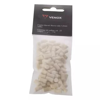 Filcové čištění hlavně Venox 5,5 mm 100ks