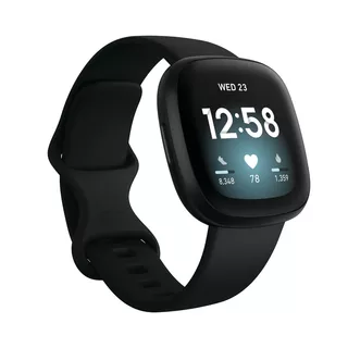 Pulzmeter Fitbit Versa 3 Black/Black Aluminum