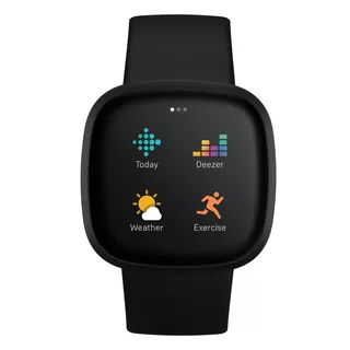 Smart Watch Fitbit Versa 3 Black/Black Aluminum