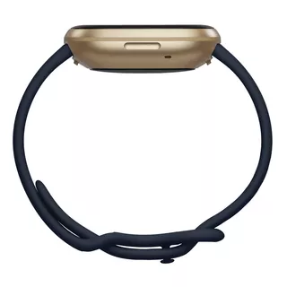 Inteligentné hodinky Fitbit Versa 3 Midnight/Soft Gold Aluminum