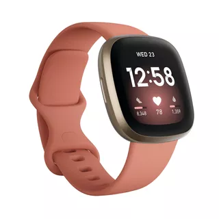 Chytré hodinky Fitbit Versa 3 Pink Clay/Soft Gold Aluminum - 2.jakost