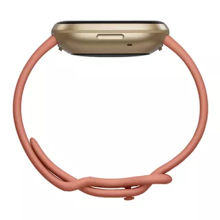 Okosóra Fitbit Versa 3 Pink Clay/Soft Gold Aluminum