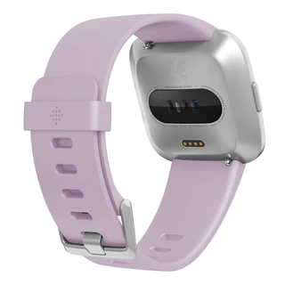 Chytré hodinky Fitbit Versa Lite Lilac/Silver Aluminum