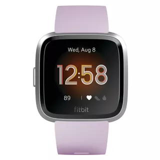 Inteligentné hodinky Fitbit Versa Lite Lilac/Silver Aluminum