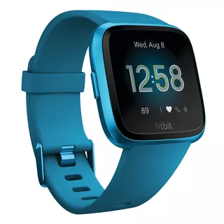 Chytré hodinky Fitbit Versa Lite Marina Blue/Marina Blue Aluminum - rozbaleno