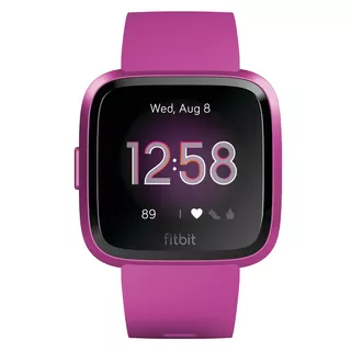 Inteligentné hodinky Fitbit Versa Lite Mulberry/Mulberry Aluminum