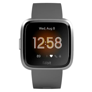 Smart Watch Fitbit Versa Lite Charcoal/Silver Aluminum