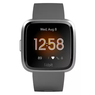 Inteligentné hodinky Fitbit Versa Lite Charcoal/Silver Aluminum