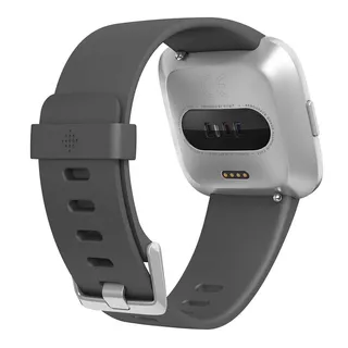 Chytré hodinky Fitbit Versa Lite Charcoal/Silver Aluminum