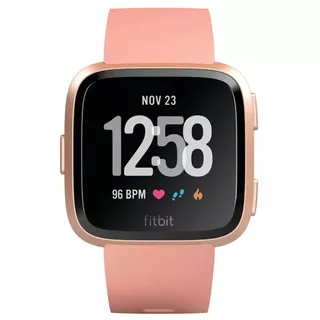 Smart Watch Fitbit Versa Peach/Rose Gold Aluminum