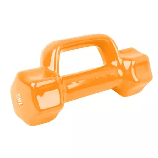 Vinyl Dumbbell Laubr 1 kg - Orange