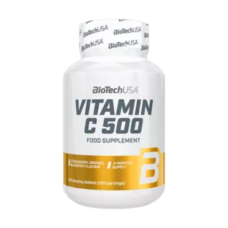 BioTech Vitamin C 500 rágótab.