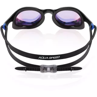 Plavecké brýle Aqua Speed Vortex Mirror - Black/Blue/Rainbow Mirror