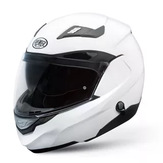 Motorradhelm Premier Voyager - schwarz - weiß