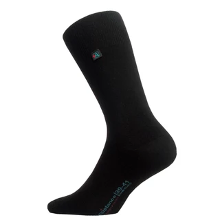 Ponožky ASSISTANCE - s elastanom - čierna