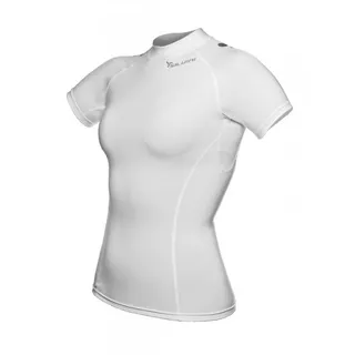 Woman's compression t-shirt SILVINI Compresso WD264 - Black