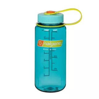 Outdoor Water Bottle NALGENE Wide Mouth Sustain 500 ml - Cerulean