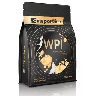 Białko inSPORTline WPI izolat białka 700g - ciasteczkowe
