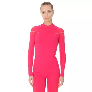 Women’s Long-Sleeved T-Shirt Brubeck Thermo - Fuchsia