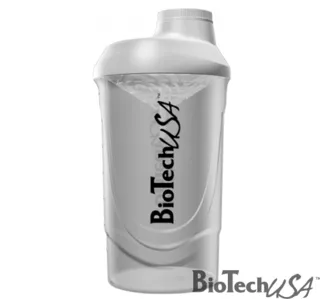 Átlátszó Wave Shaker - 600 ml - fekete - fehér