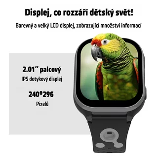 Smartwatch zegarek dla dzieci SIM GPS 4G LTE IP67 SOS inSPORTline Odino