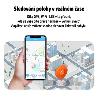 Smartwatch zegarek dla dzieci SIM GPS 4G LTE IP67 SOS inSPORTline Odino