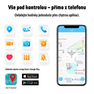 Smartwatch zegarek dla dzieci SIM GPS 4G LTE IP67 SOS inSPORTline Odino