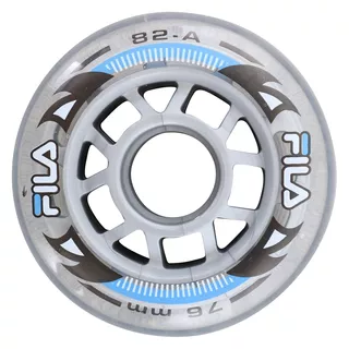 Inline Wheels Fila White 76 mm/82 A – 8-Pack