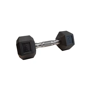 Šestihranná činka inSPORTline Hexsteel 4 kg