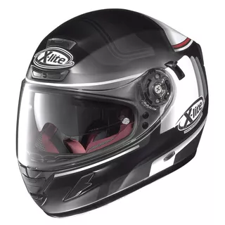 Motorradhelm X-lite X-702GT Ofenpass N-Com - Scratched Chrome