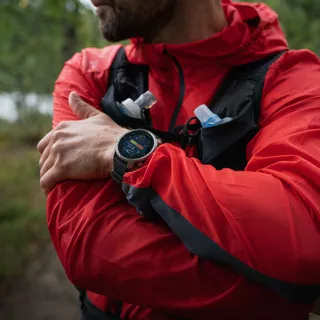 Outdoorové hodinky Polar Grit X Pro - hnědo-zlatá