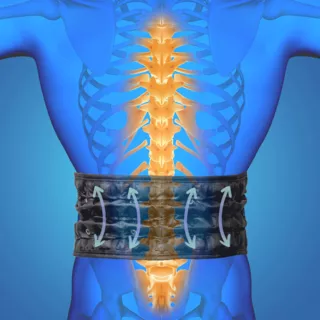 Dekompression Lendenfixateur inSPORTline Lombes