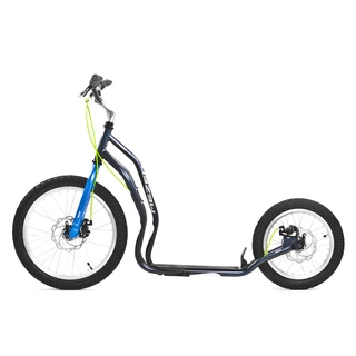 Scooter Yedoo Mezeq Disc New - Red-Black - Blue-Gray